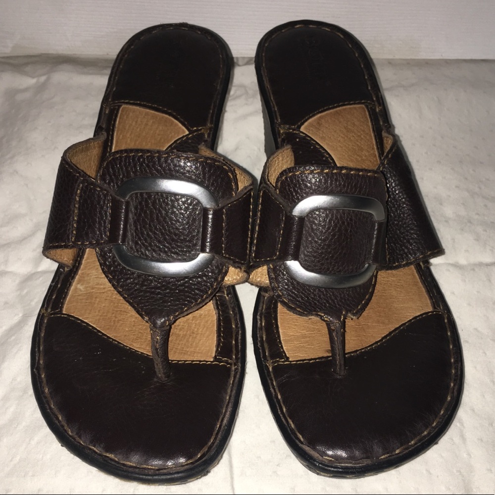 Leather sandals